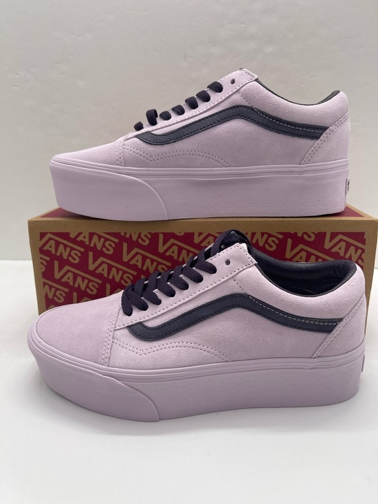 Nike Shoes - Vans Old Skool Stackform Platform Suede Lavender Sneakers VN0009PZLAE NIB